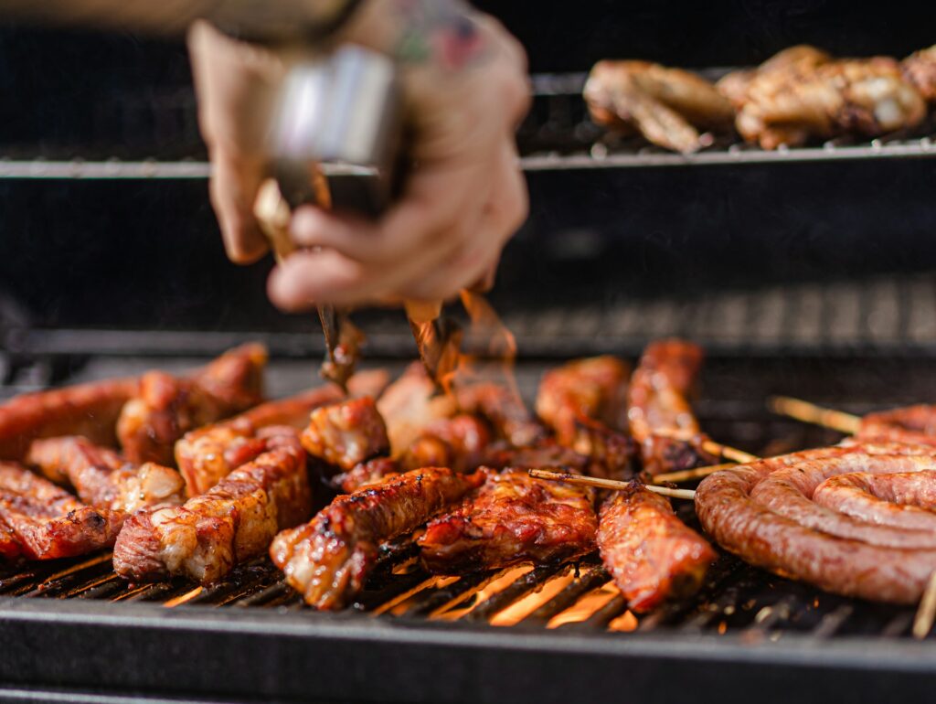 bbq vlees pakket